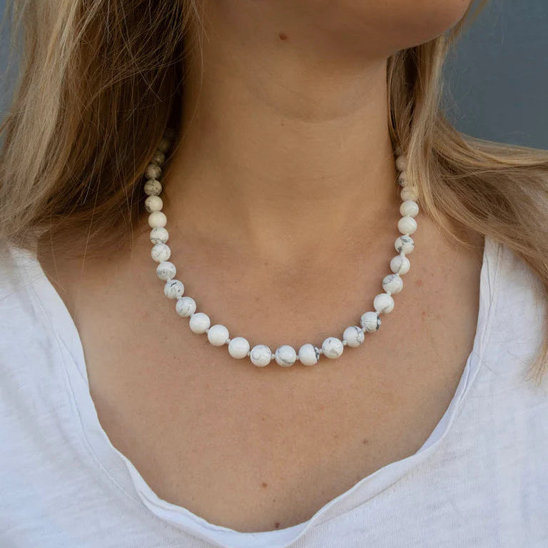 Aunties Halskæde - Howlite