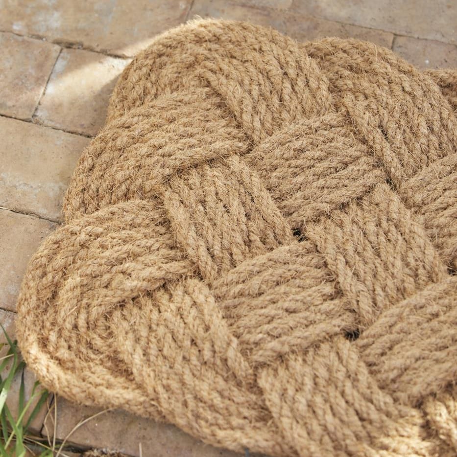 Dørmåtte - Flettet Kokosfibre - Ocean