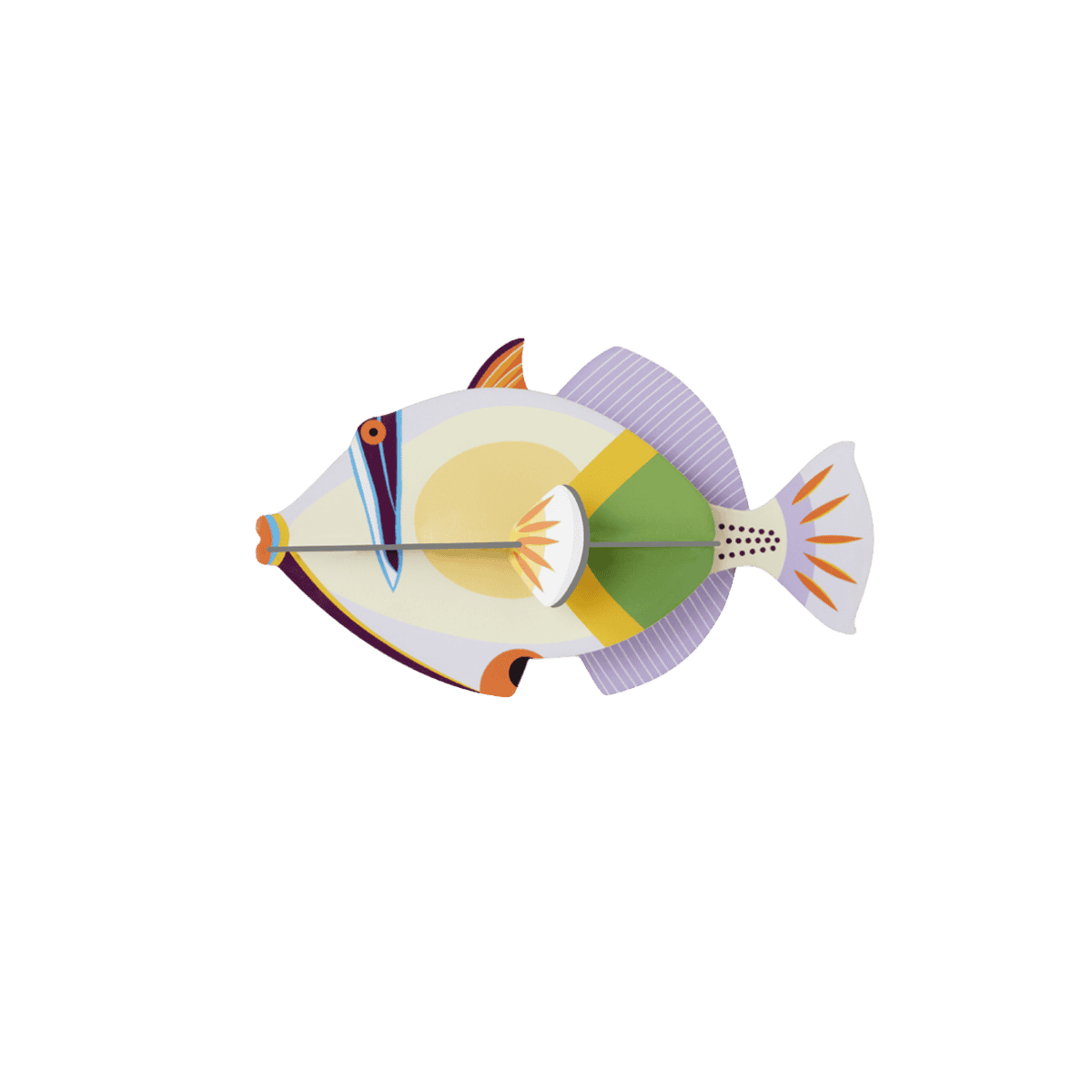 Vægdekoration - Lagoon Triggerfish