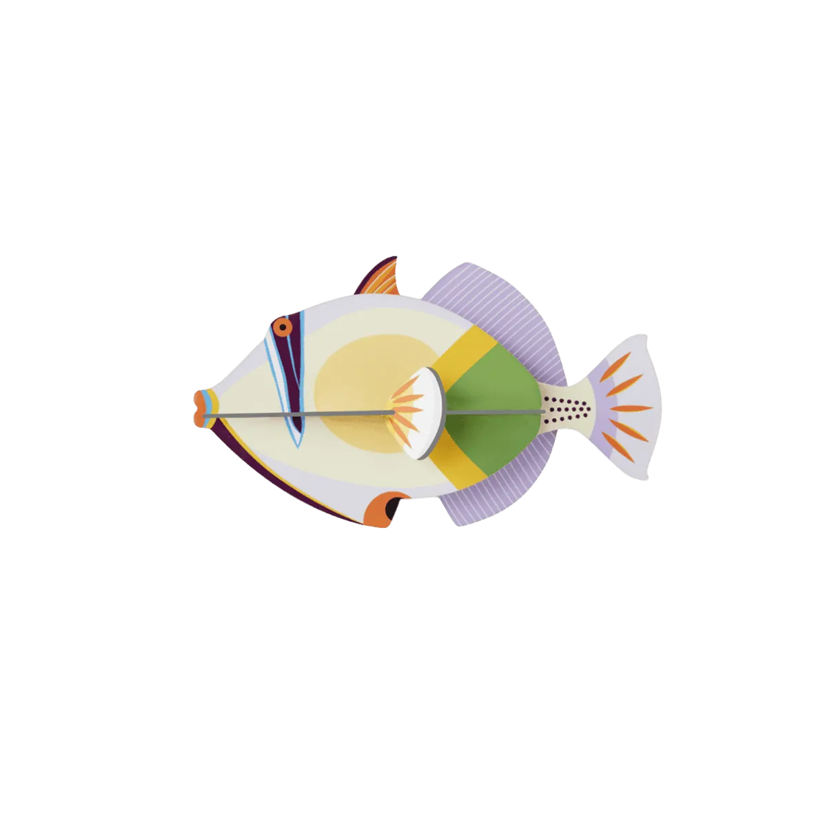 Vægdekoration - Lagoon Triggerfish