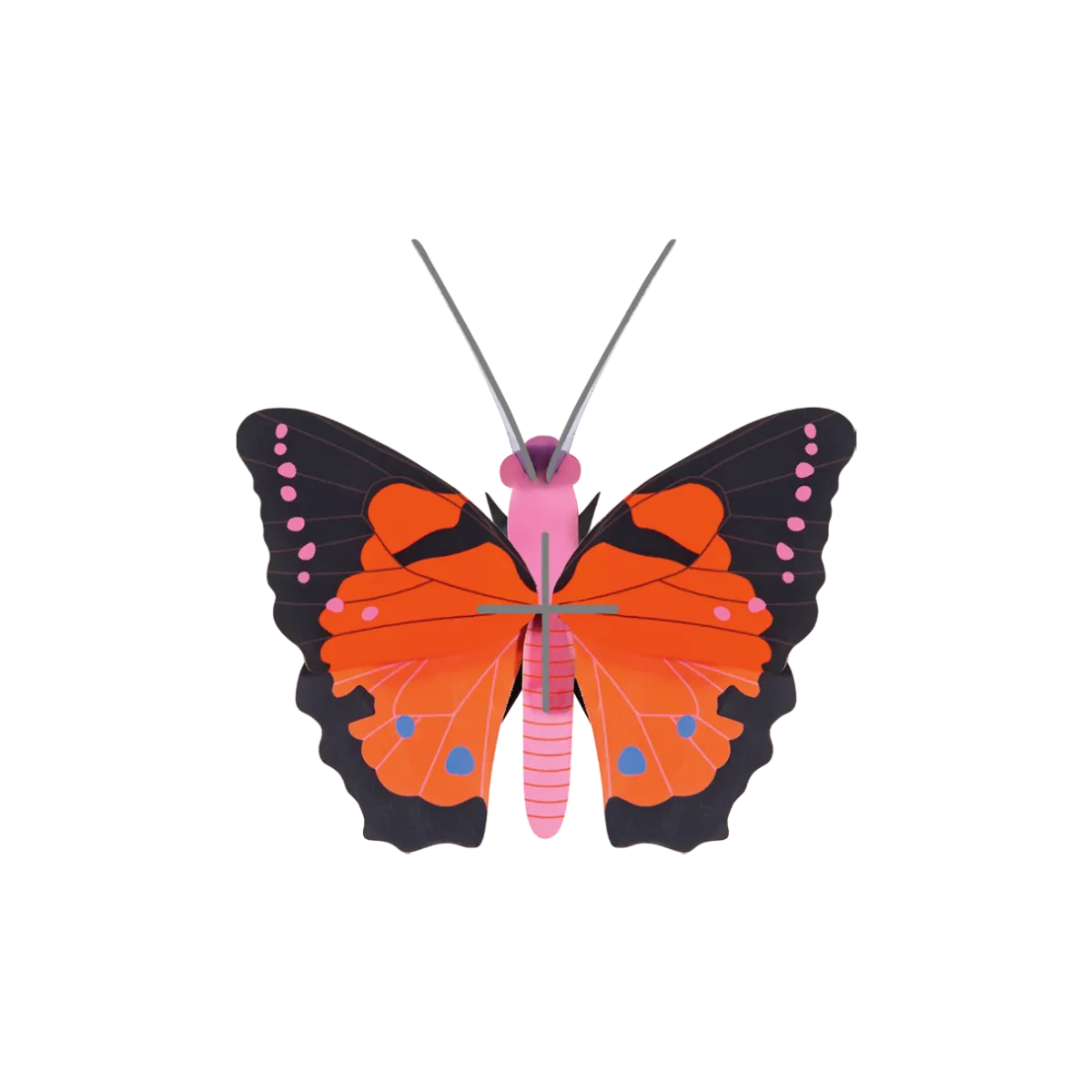 Vægdekoration - Large Fox Butterfly