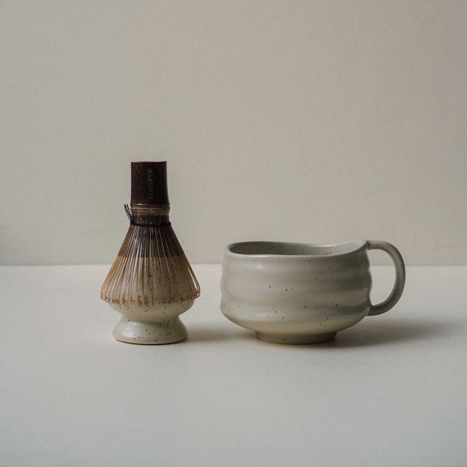 Keramikholder Til Matcha Bambuspisk