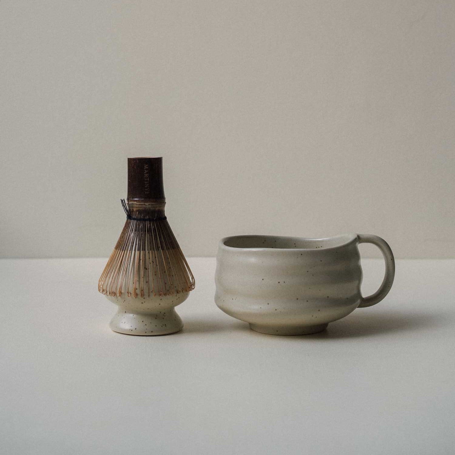 Keramikholder Til Matcha Bambuspisk