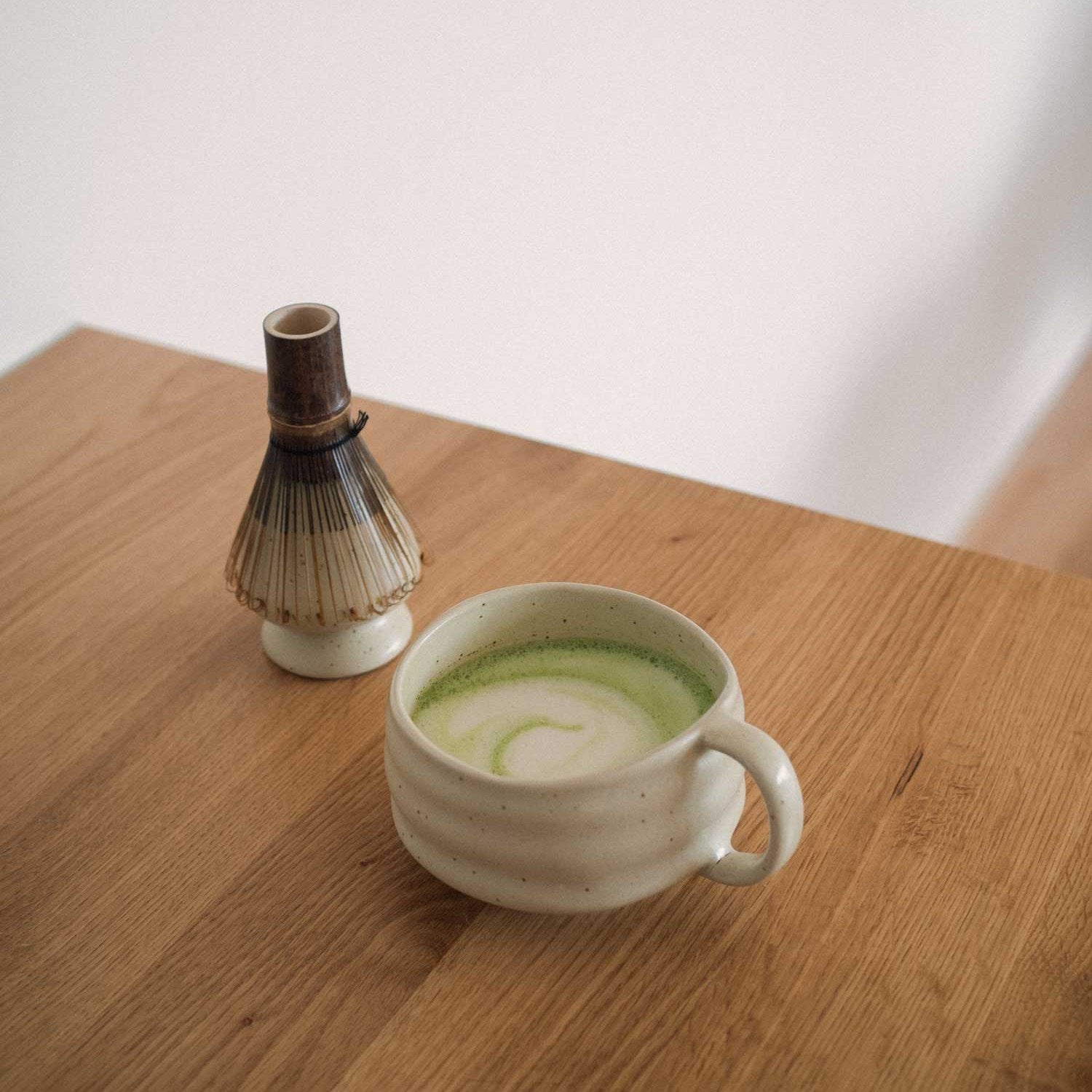 Keramikholder Til Matcha Bambuspisk