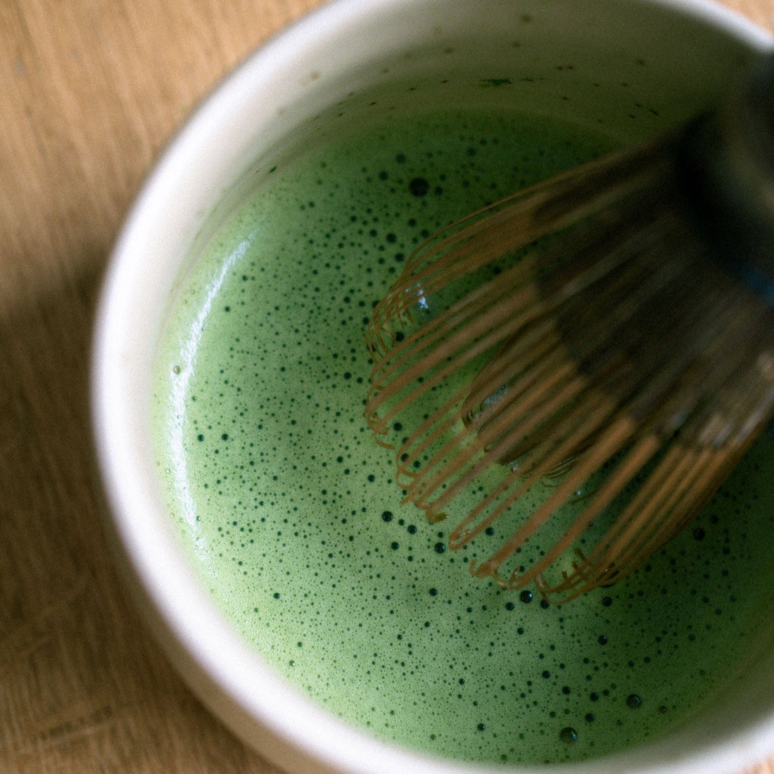 Bambuspisk Til Matcha