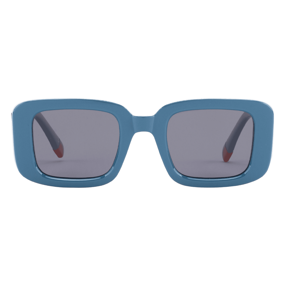 MonkeyGlasses By Sarah Grünewald plie solbrillen er en klassisk aflang brille med lyseblå farver