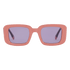 MonkeyGlasses By Sarah Grünewald plie solbrillen er en klassisk aflang brille med lyserøde farver