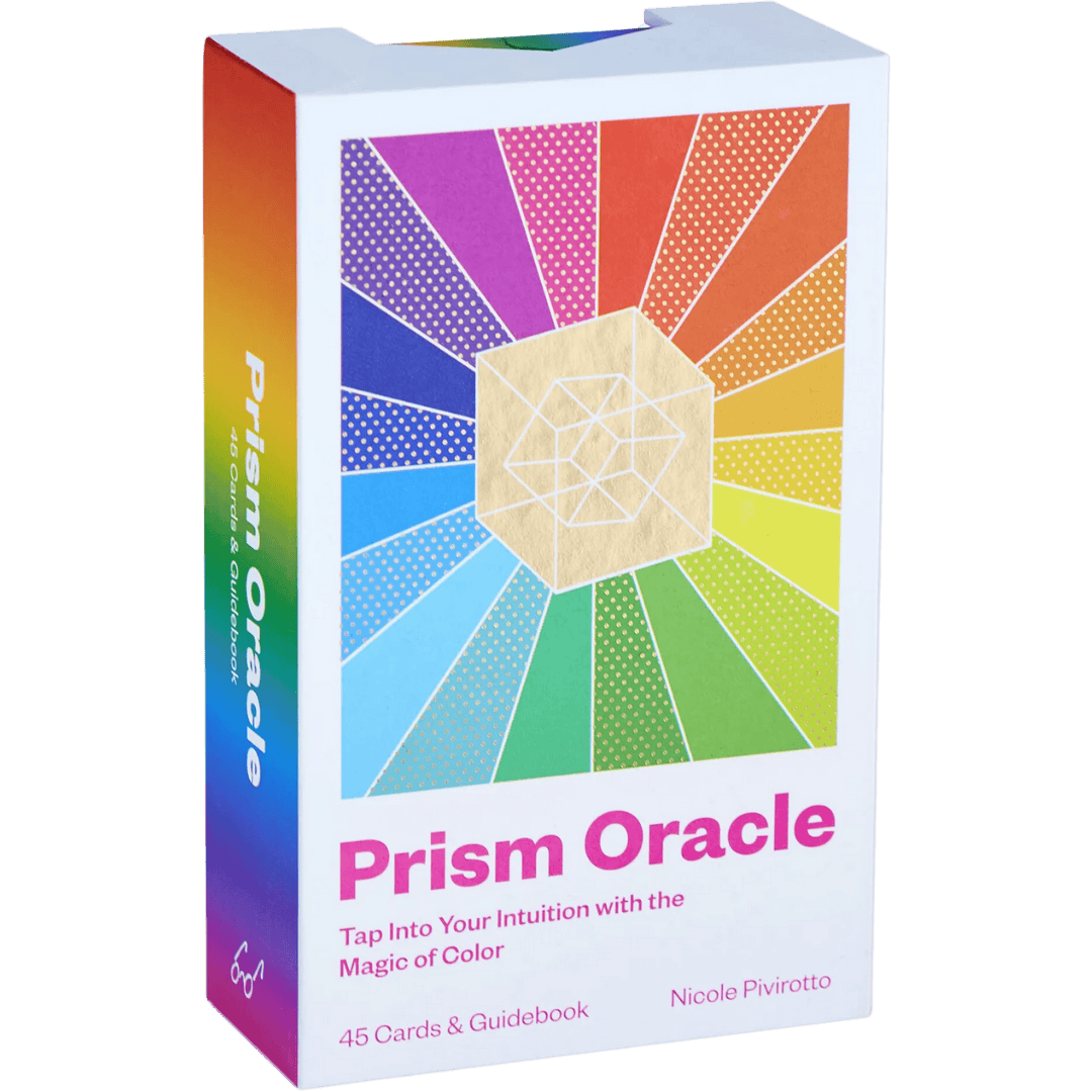 prism oracle er et kort hvor du trækker en farve ud fra intuition. Farven fortæller dig herefter noget