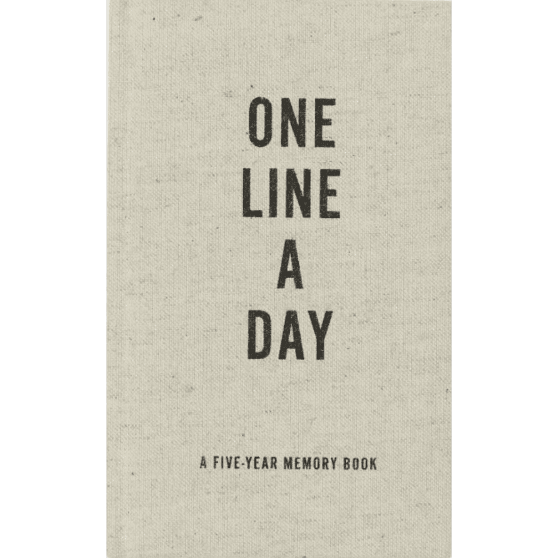 One line a day er en notesbog eller fire års huske bog, hvor du kan skrive en linje hver dag