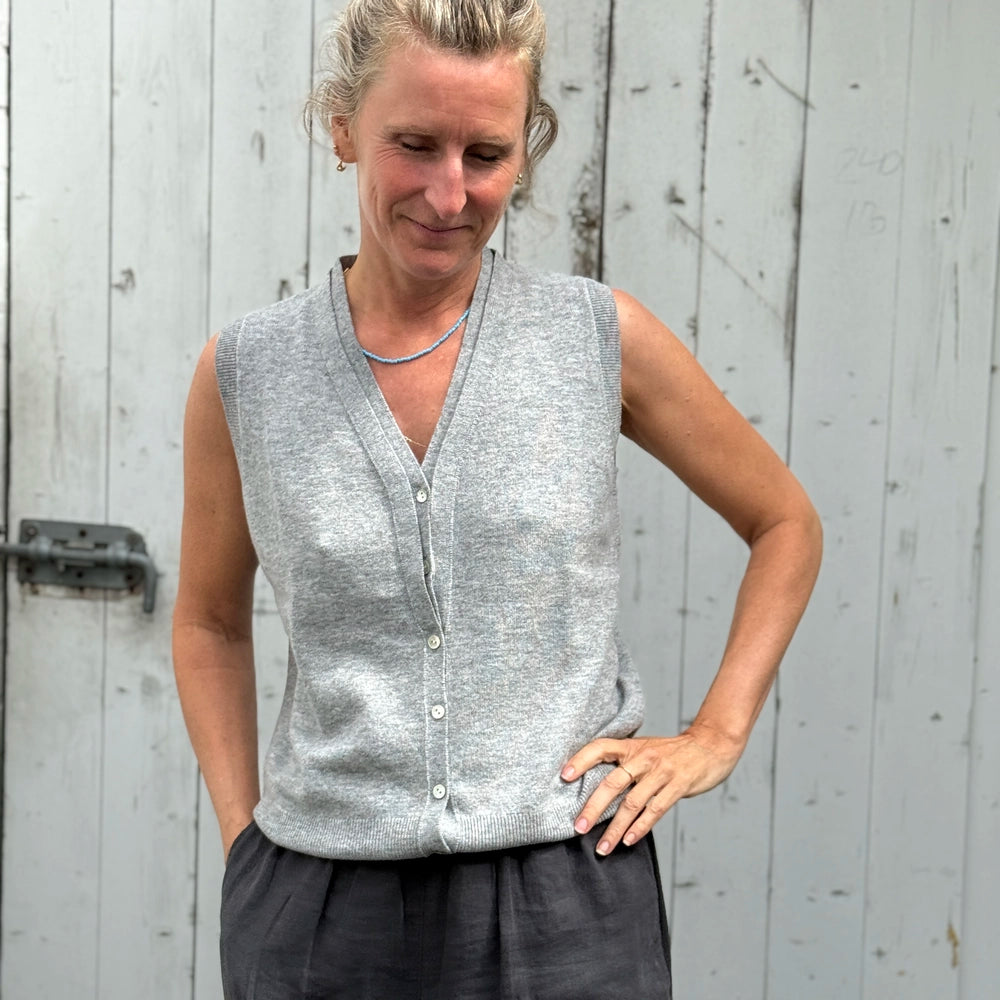 Vest - Lys Grå