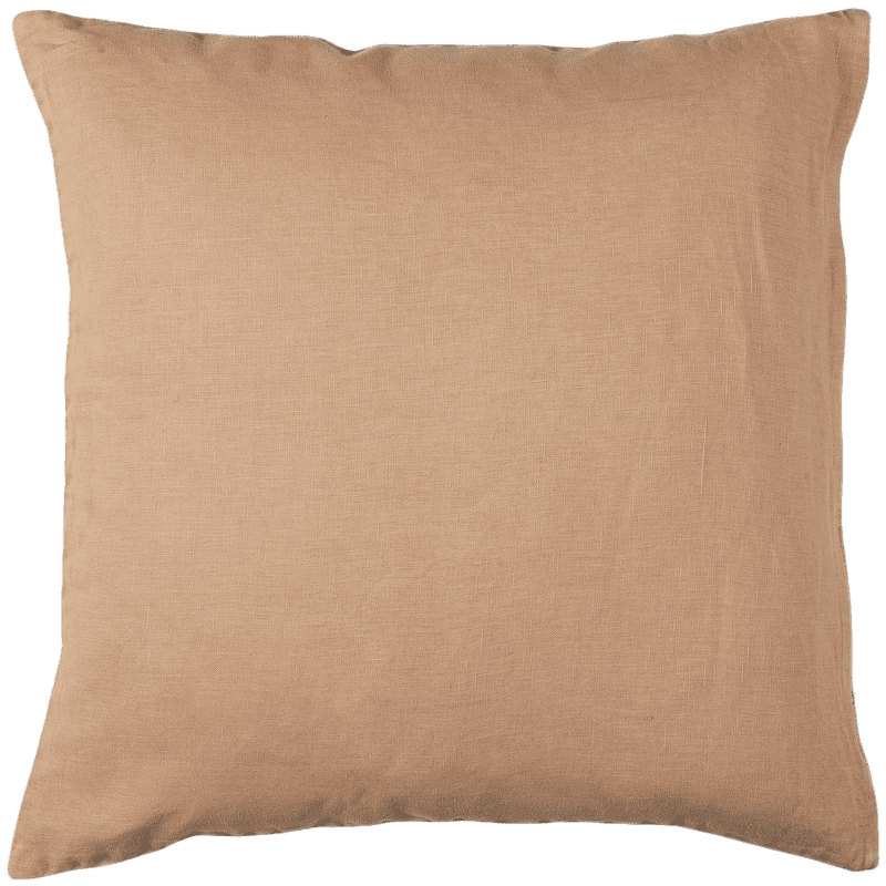 Hør Pude - Burned Rose (78)