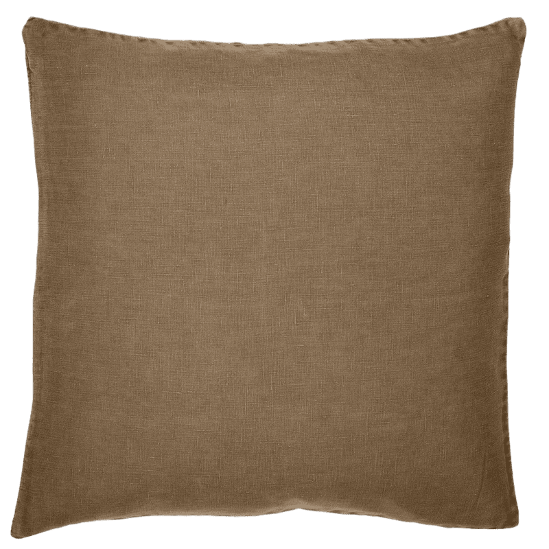 Hør Pude - Chocolate (89)