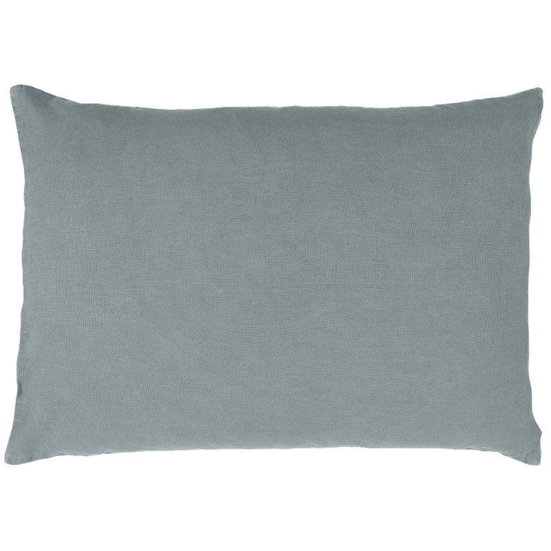 Hør Pude - Støvblå (68)