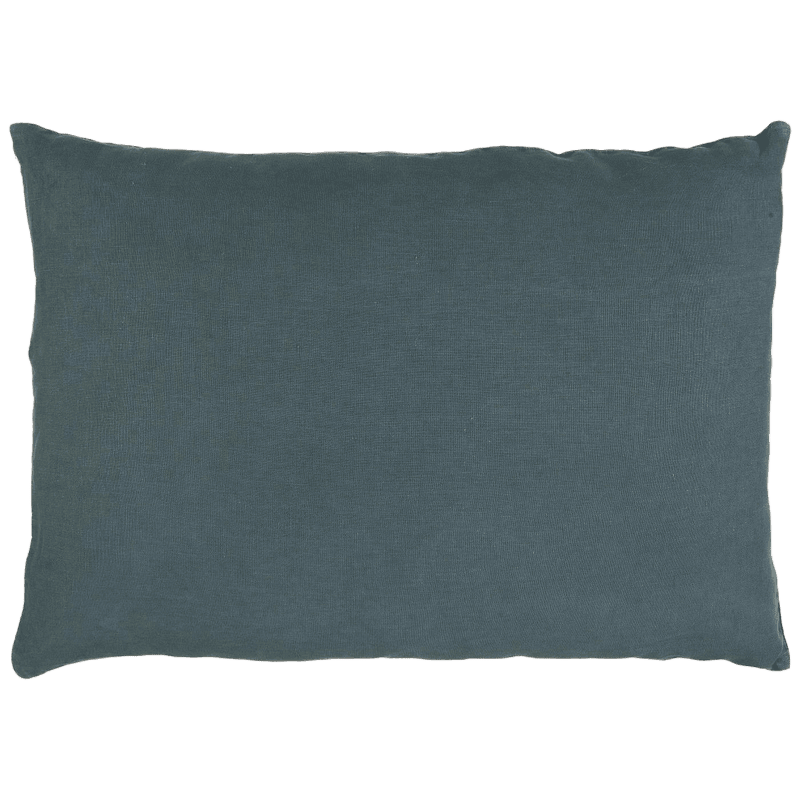 Hør Pude - Historical Blue (69)