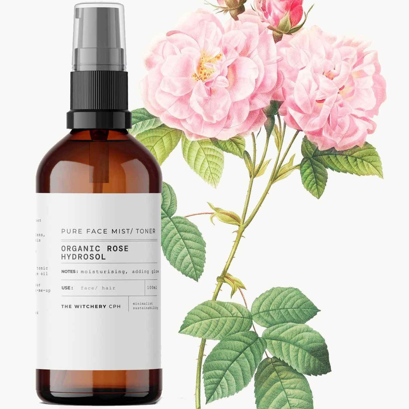 Økologisk Ansigts Tonic - Damask Rose