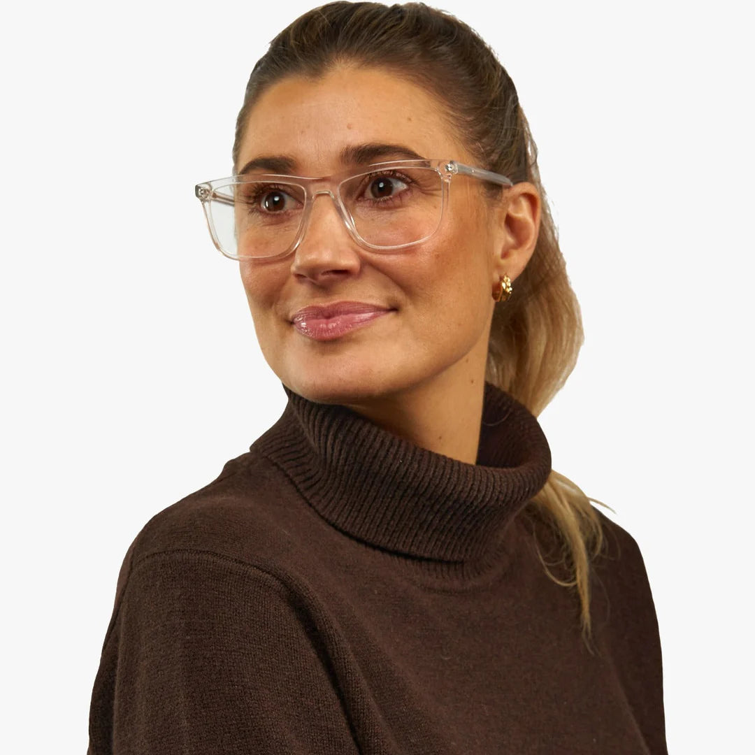 Oslo Læsebrille - Crystal White