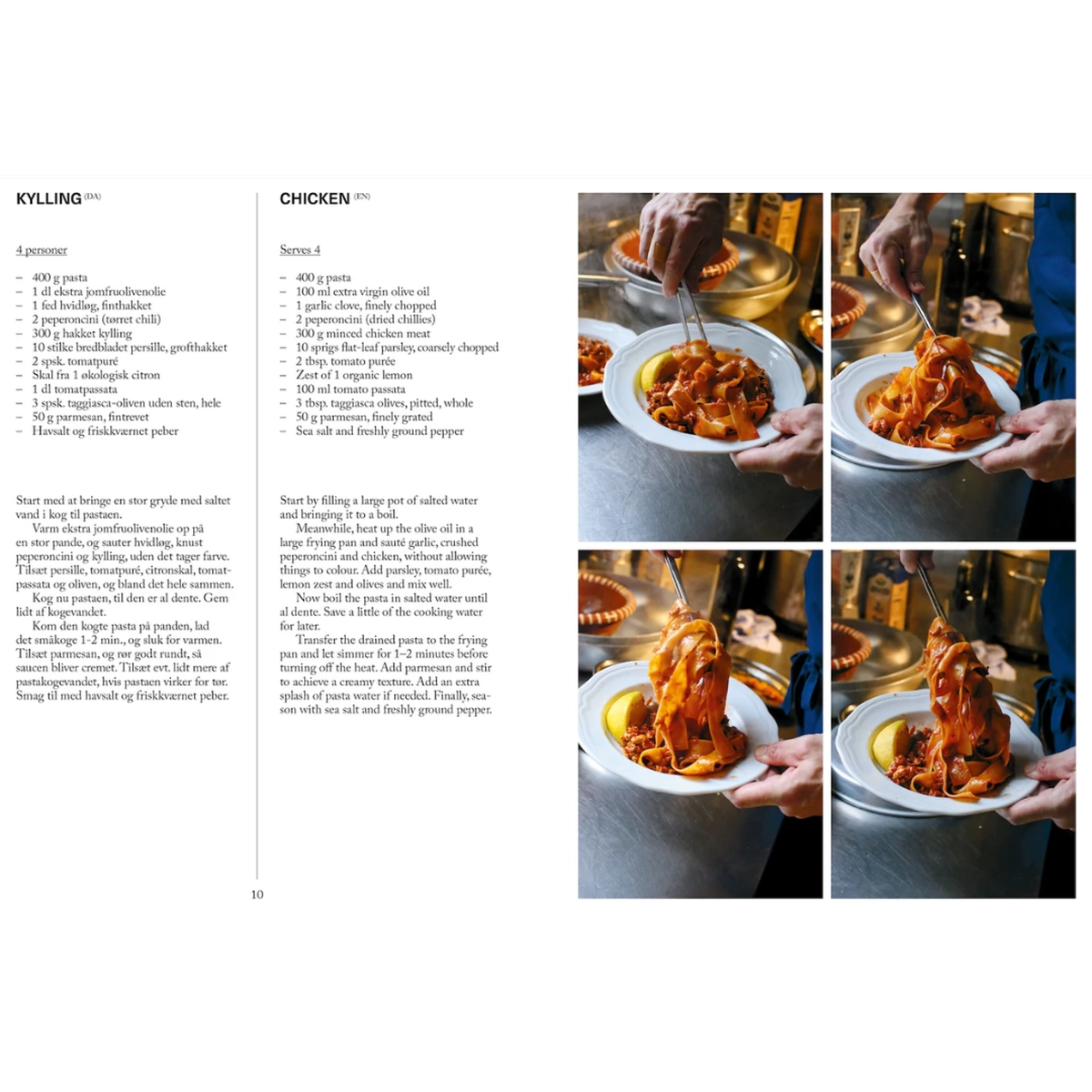 Easy Pasta bog fra New Mags lavet af Osteria 16