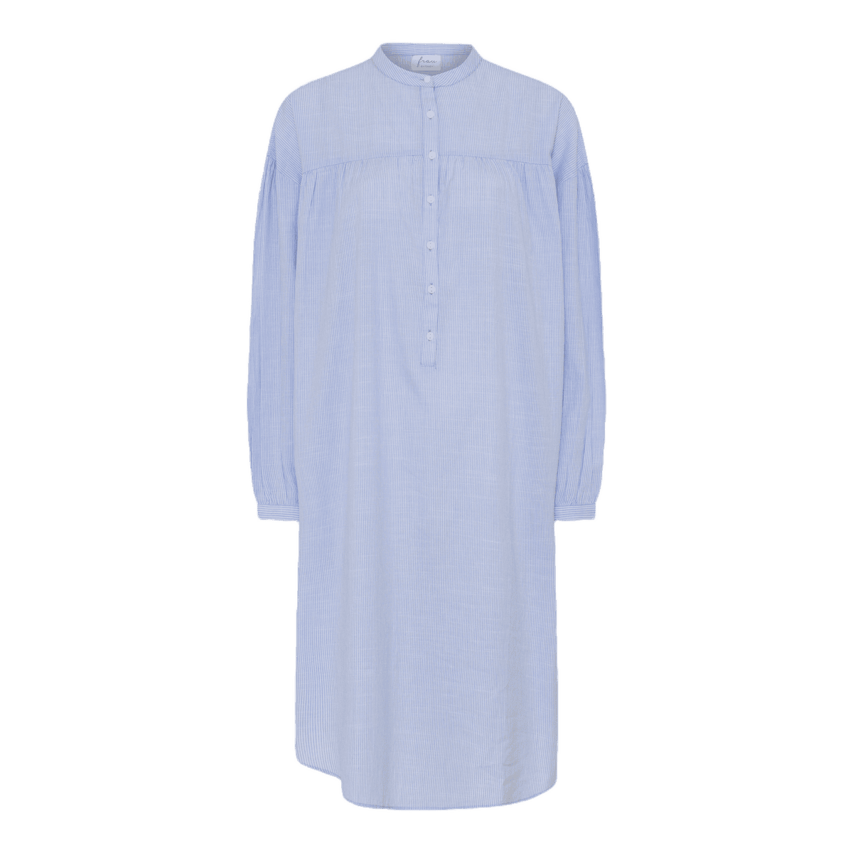 Paris Skjortekjole - Øko Bomuld - Baby Lavender Stripe