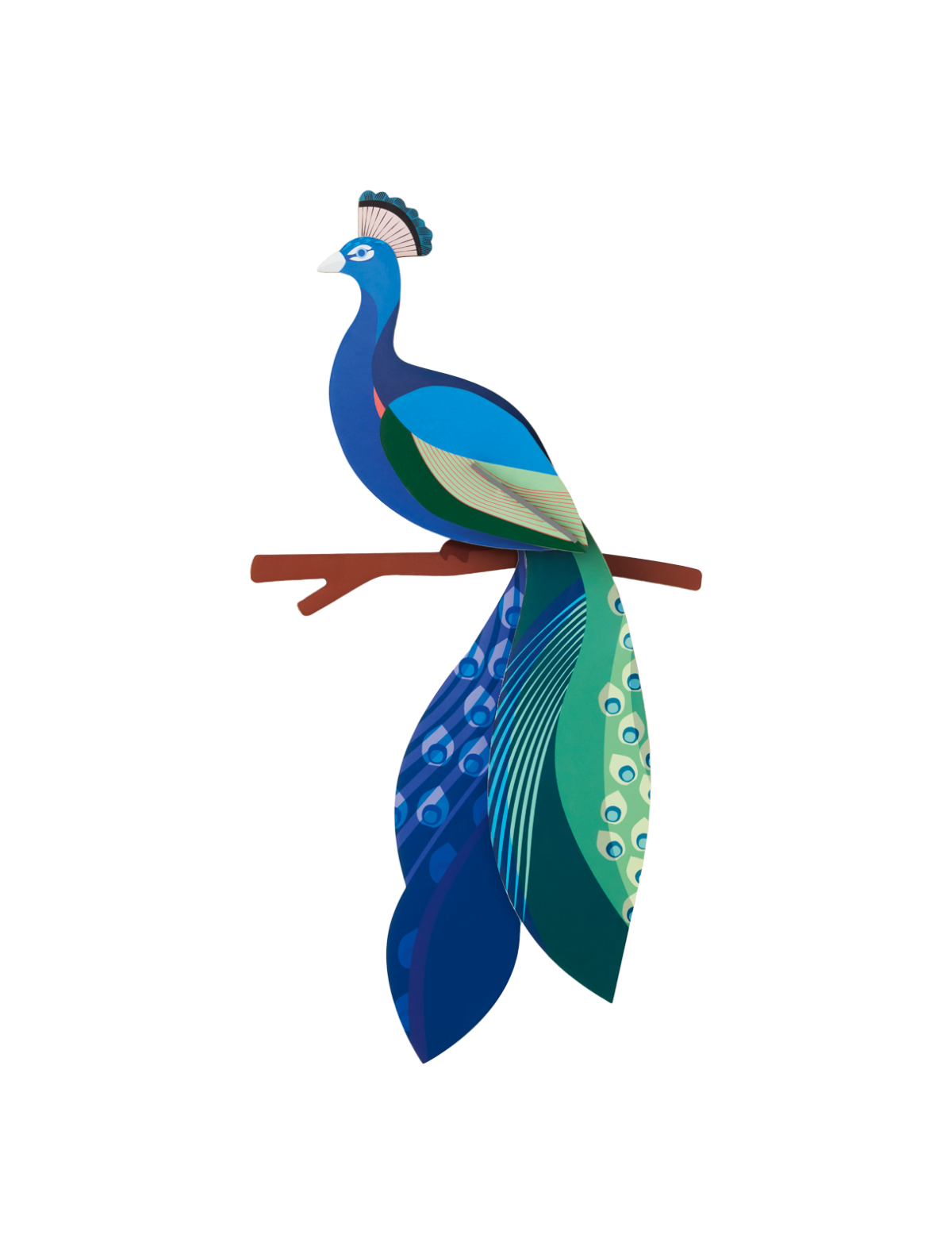 Vægdekoration - Peacock