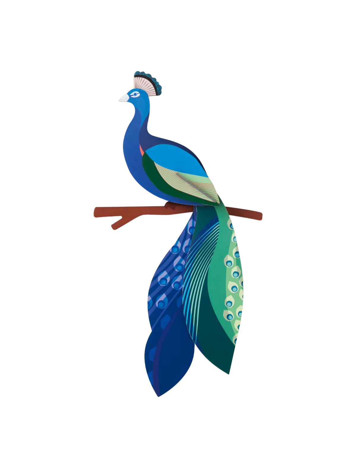 Vægdekoration - Peacock