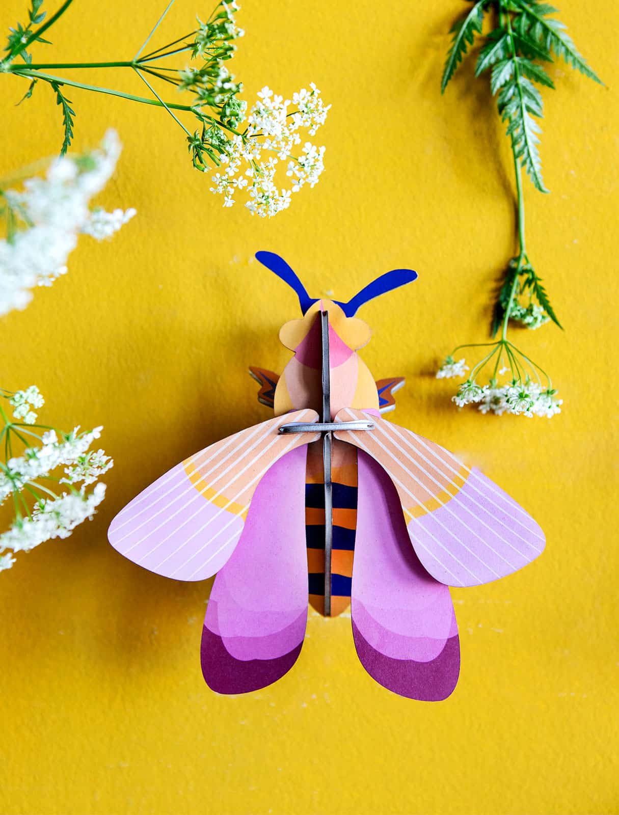 Vægdekoration - Pink Bee