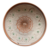 Rumænsk keramik med brune og grønne nuancer