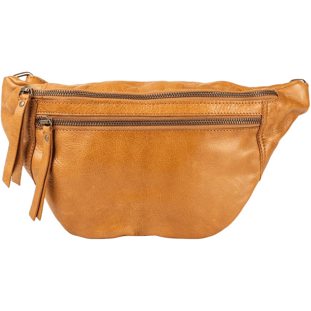 Faust er en bumbag taske fra ReDesigned. Denne er i farven burned tan som er en lysebrun læder