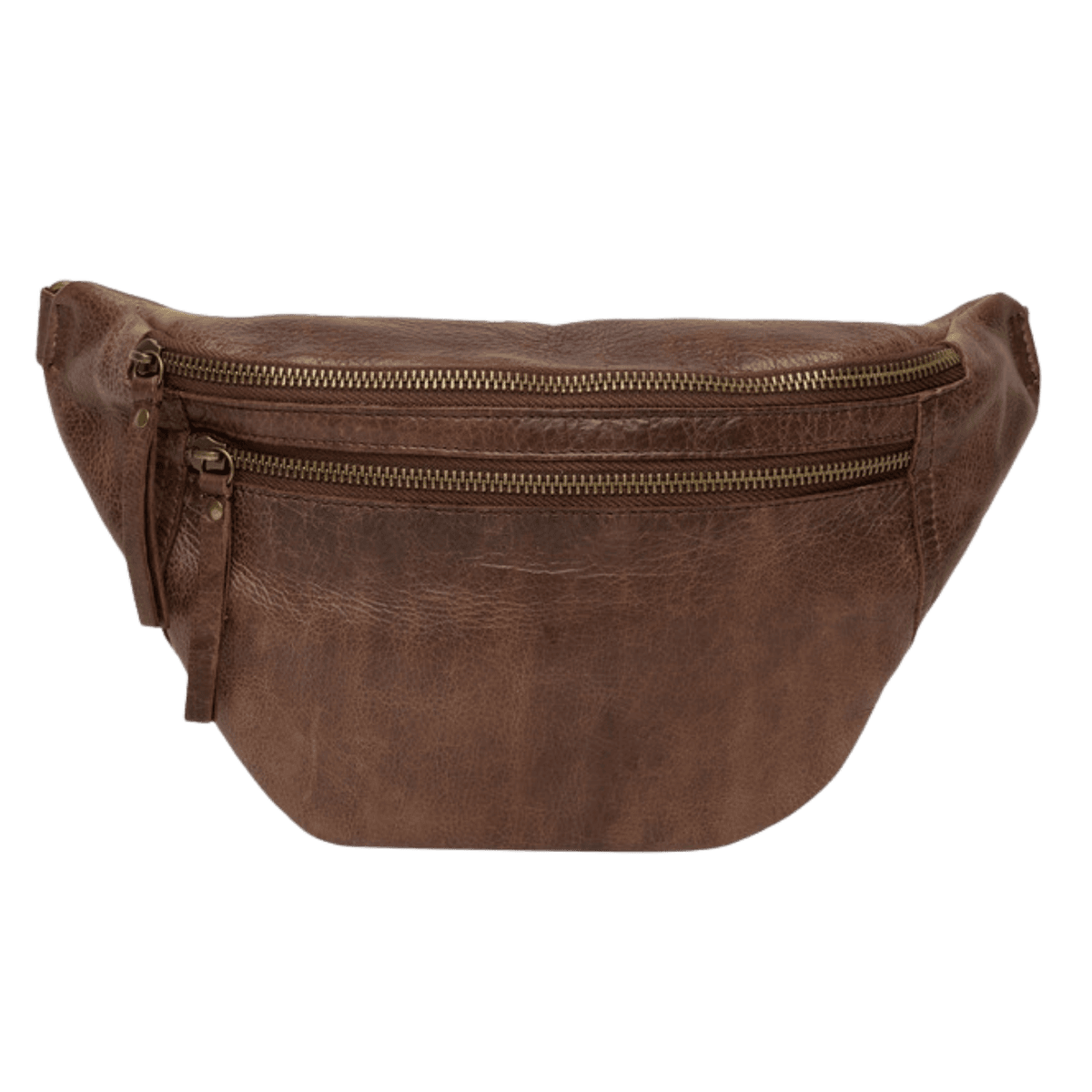 Faust er en bumbag taske fra ReDesigned. Denne er i farven woodsmoke som er en mørkebrun læder