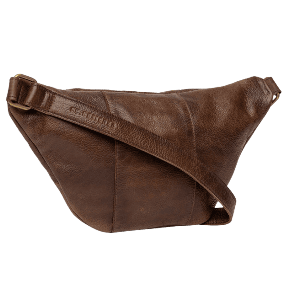 Faust er en bumbag taske fra ReDesigned. Denne er i farven woodsmoke som er en mørkebrun læder