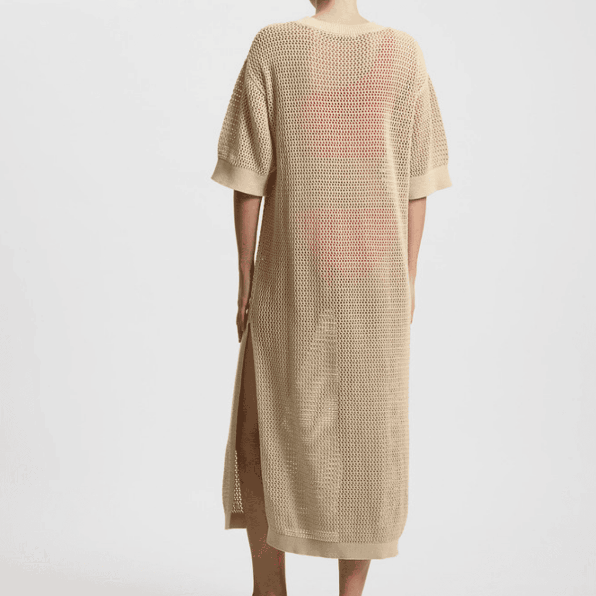 Strikket Kjole - Oyster Grey