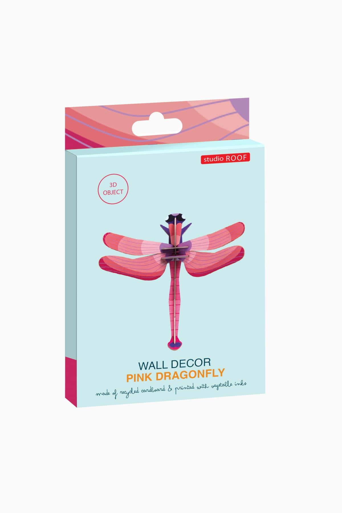 Vægdekoration - Ruby Dragonfly