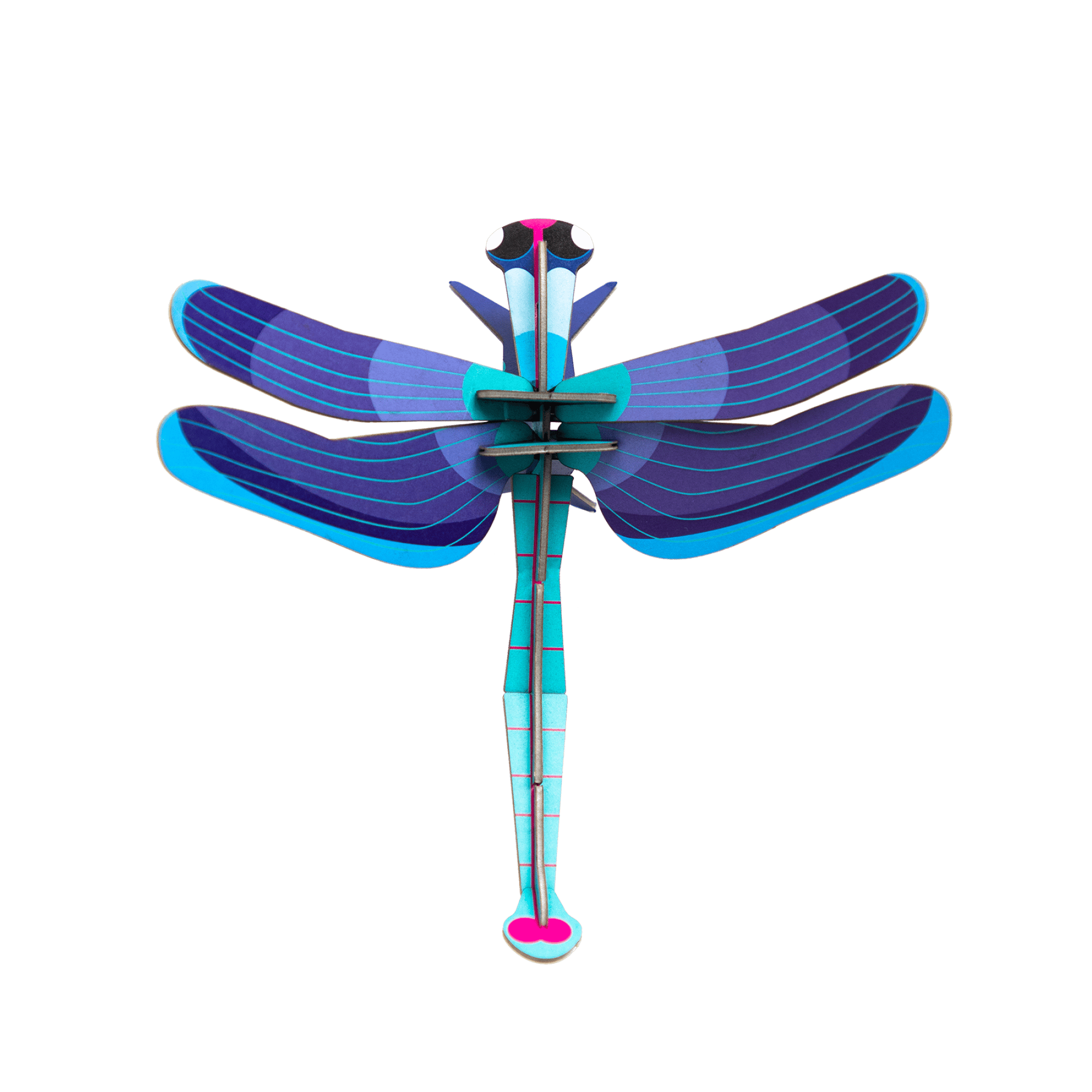 Vægdekoration - Sapphire Dragonfly