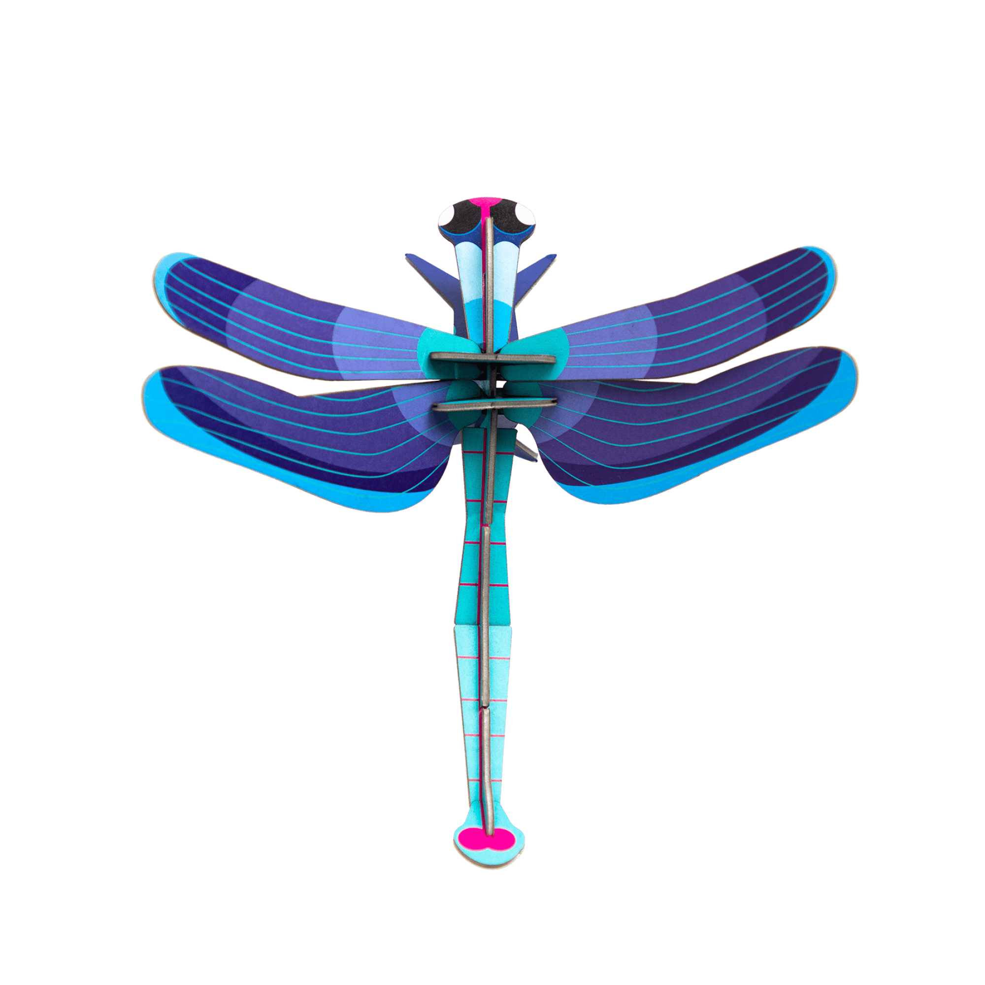 Vægdekoration - Sapphire Dragonfly