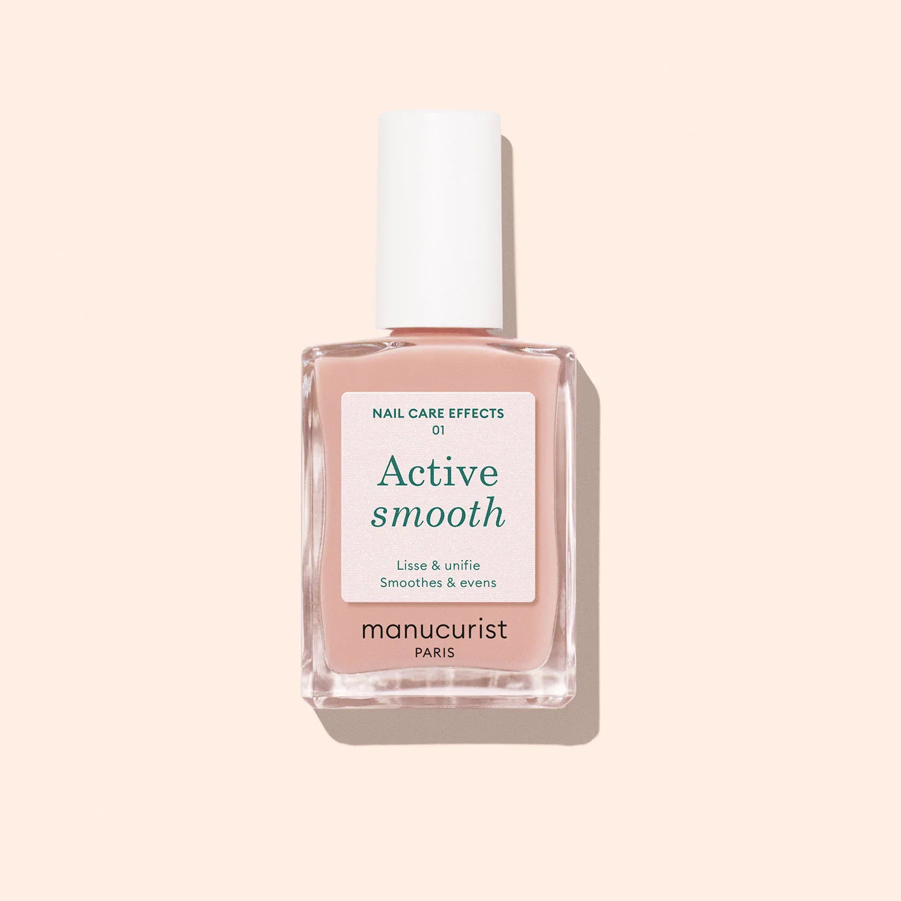Active Smooth Neglelak - Sheer Beige Finish (01)