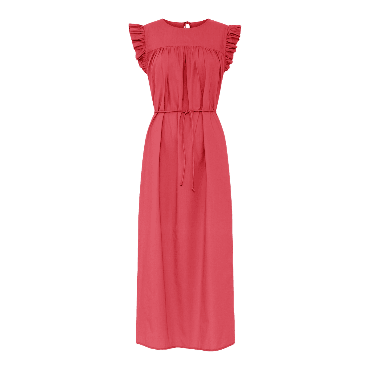 Stockholm Kjole - Øko Bomuld - Garnet Rose