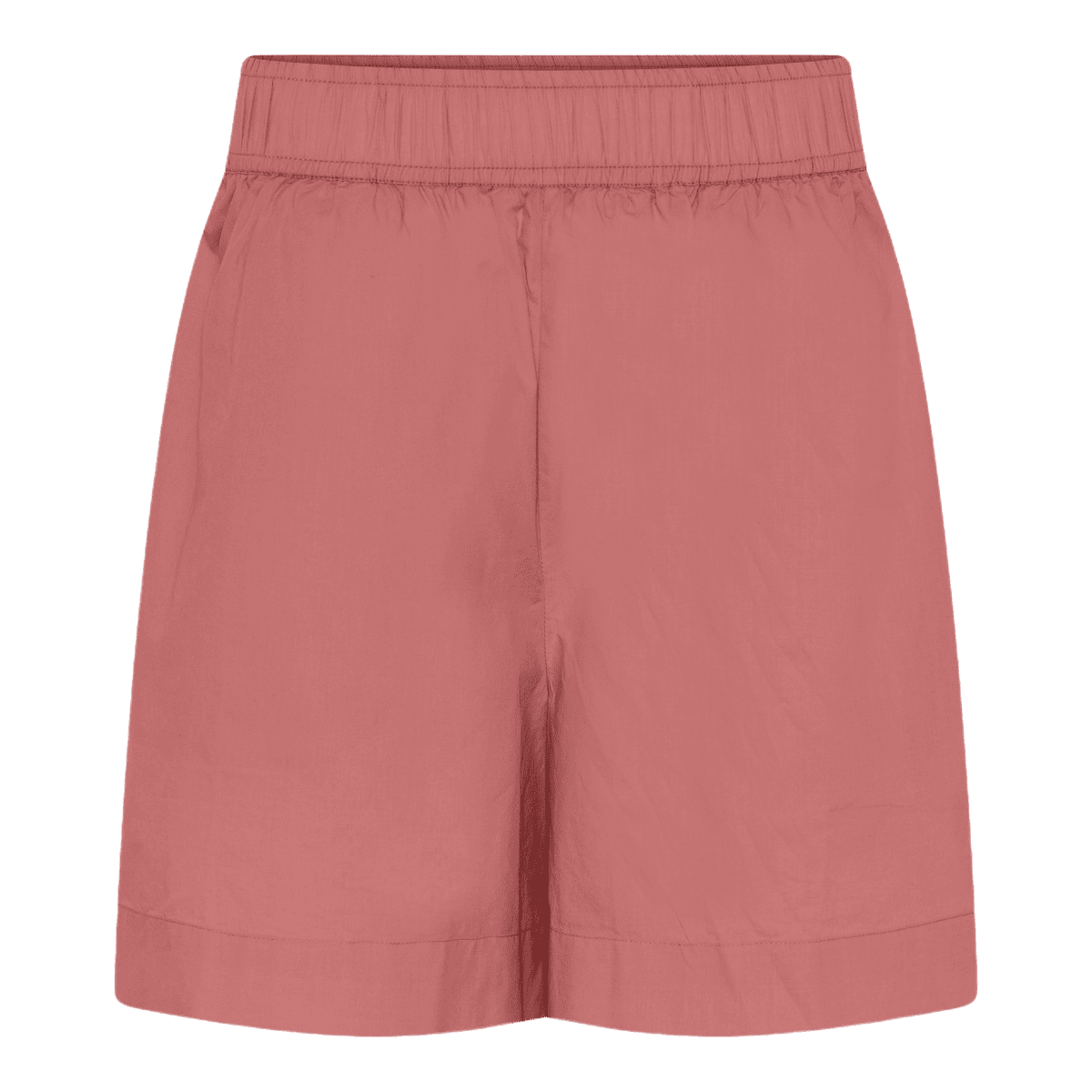 Sydney shorts fra FRAU med elastik i taljen. Disse er i bomuld og i rosa