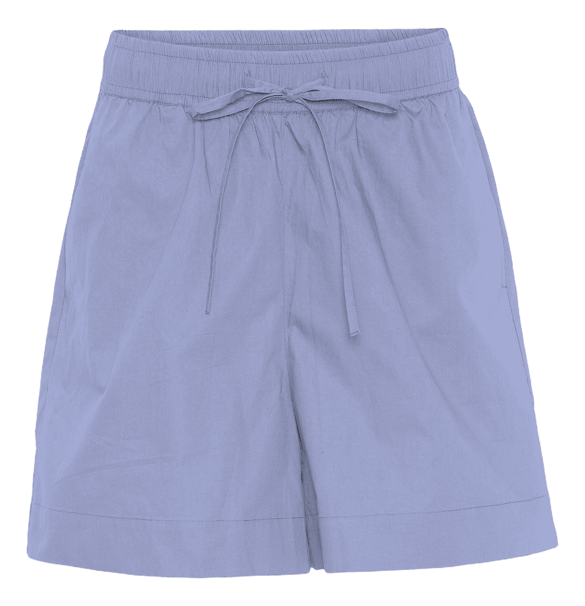 Sydney shorts fra FRAU med snørre i taljen. Disse er i bomuld og i khaki