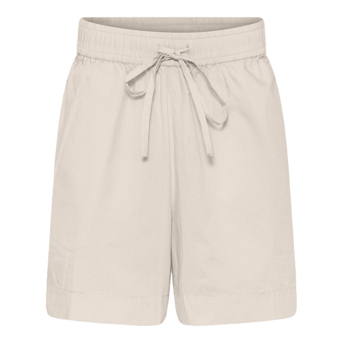 Sydney shorts fra FRAU med snørre i taljen. Disse er i bomuld og i creme