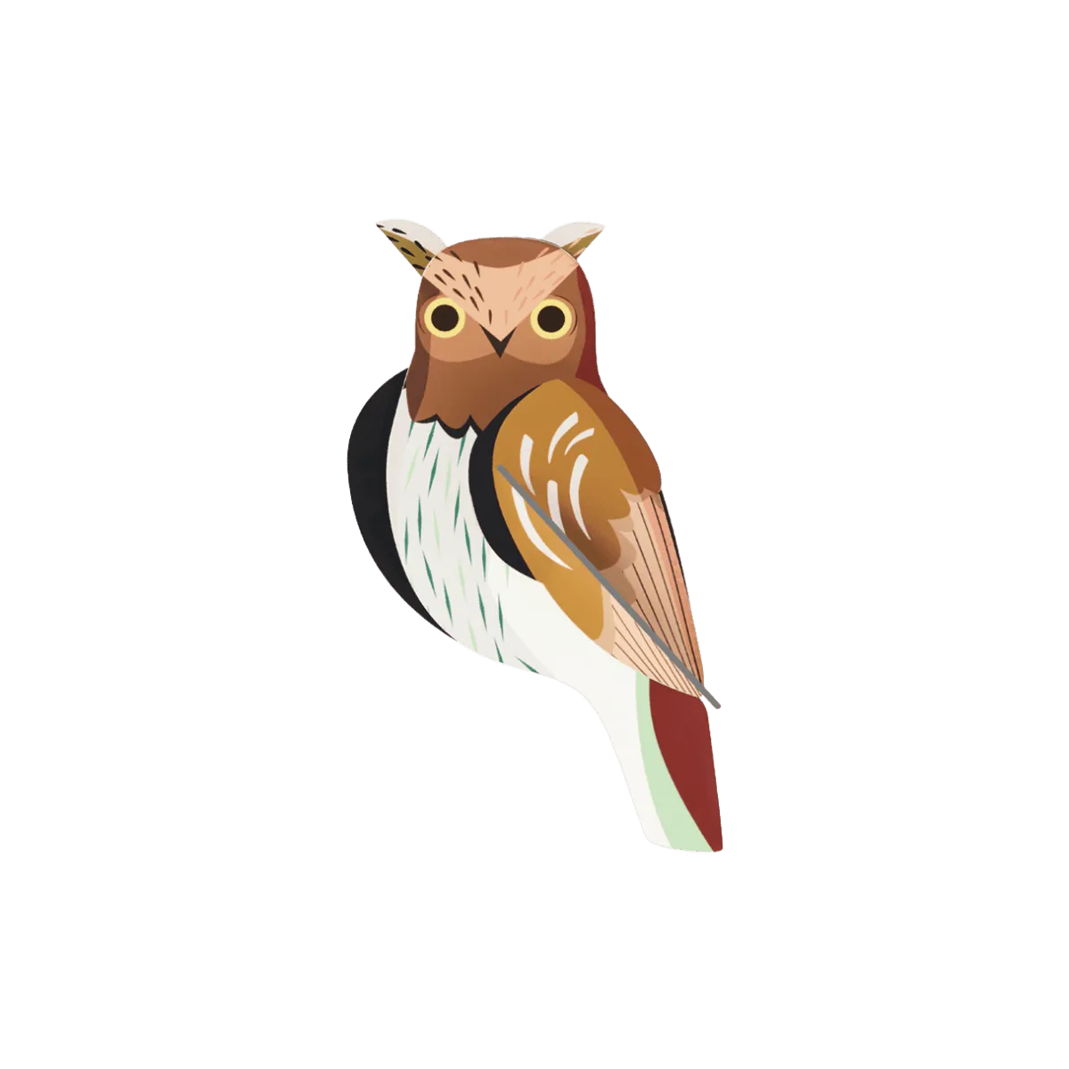 Vægdekoration - Tawny Owl