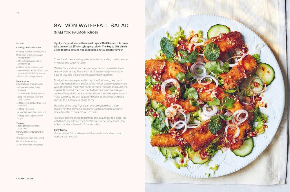 Dyk ned i thailandsk madlavning med denne lækre samling af mere end 70 autentiske, nemme opskrifter. Med masser af plantebaserede opskrifter indeholder denne kogebog alle thailandske opskrifter, du nogensinde har brug for.