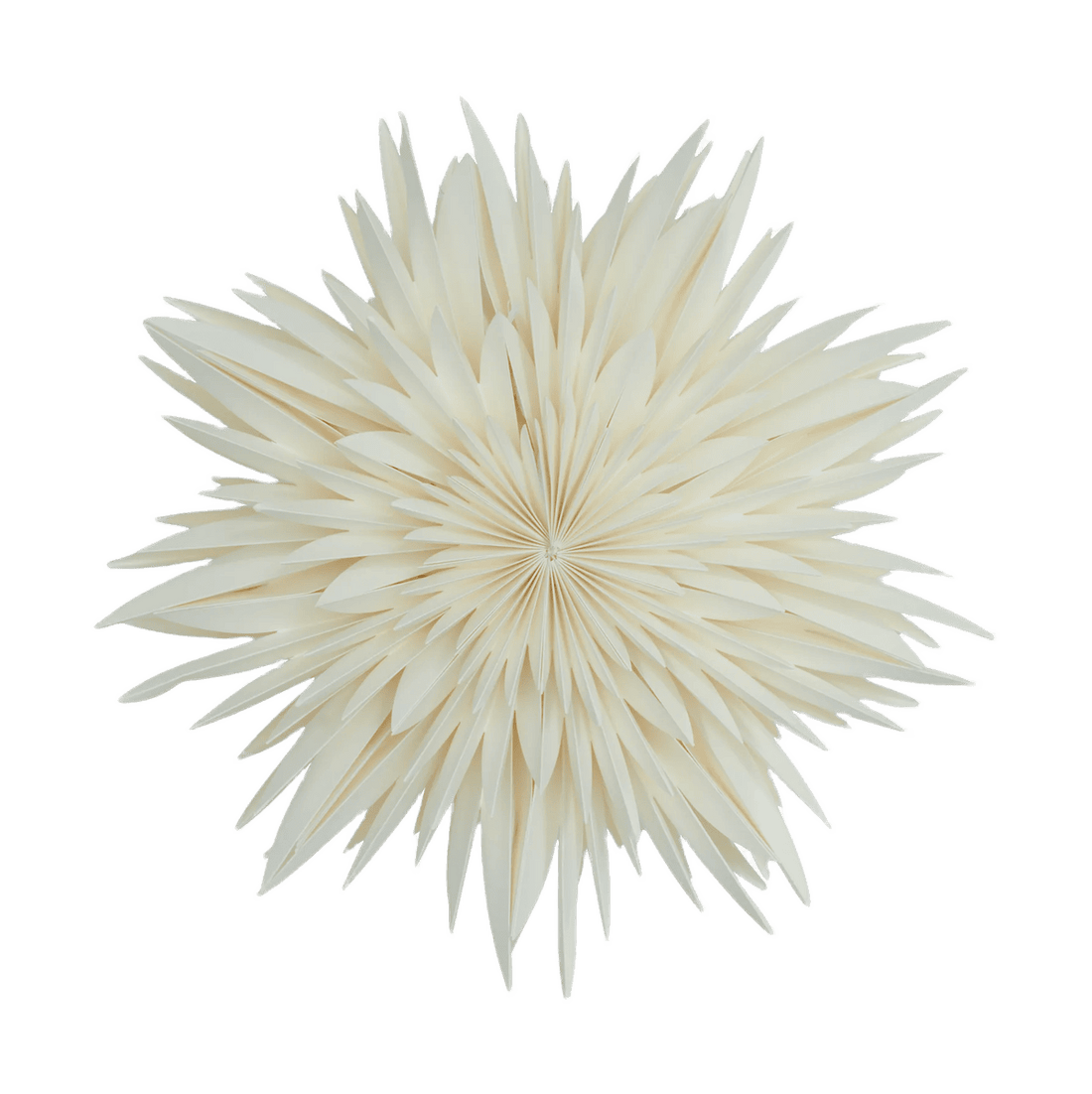 Maja er en hvid papirsstjerne fra Watt & Veke - perfekt til jul og som højtidspynt!