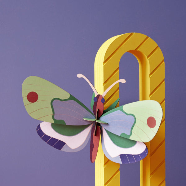3D pap sommerfugl vægdekoration, Mnt Forest Butterfly fra Studio Roof