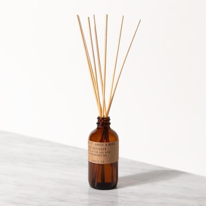 PF Candle co duftpinde med amber and moss