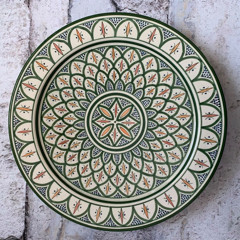 Grønt marokkansk fad fra Wetendorf, kommer i 3 størrelser