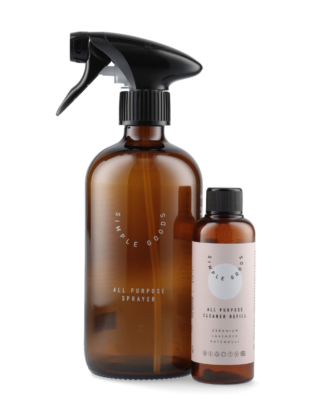 Glas Sprayflaske til Universal Rengøring