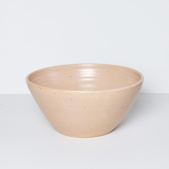 medium skål fra bornholms keramikfabrik i farven old rose