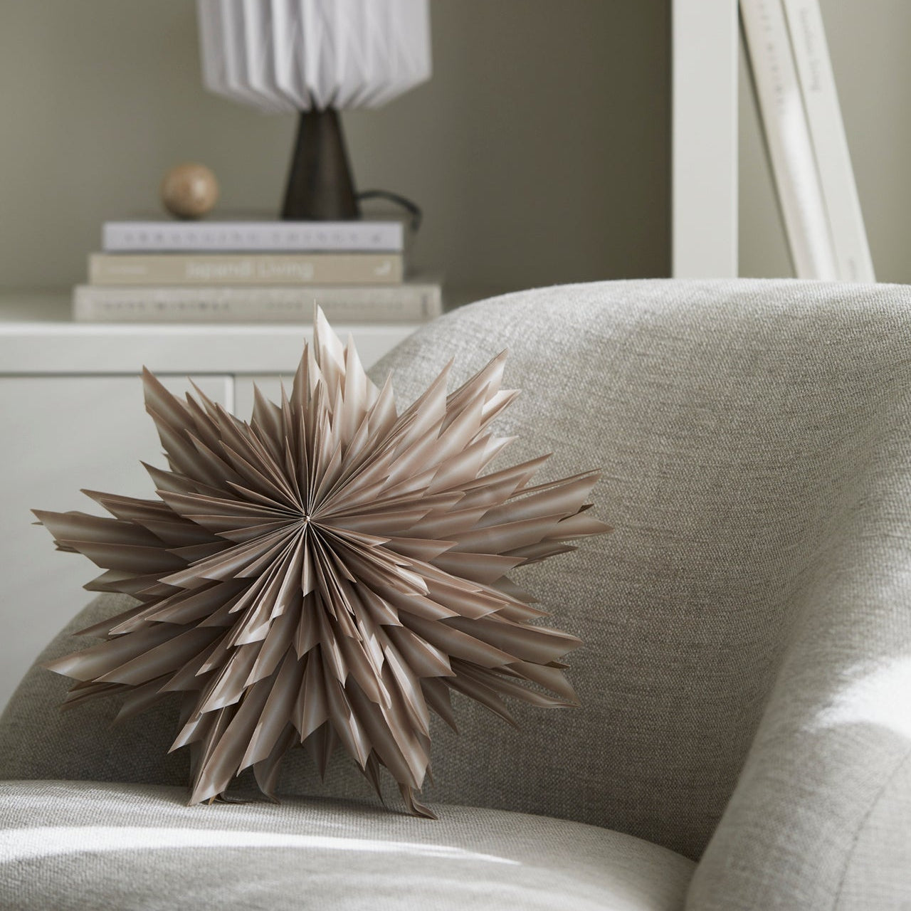 Beige Watt &amp; Veke stjerne