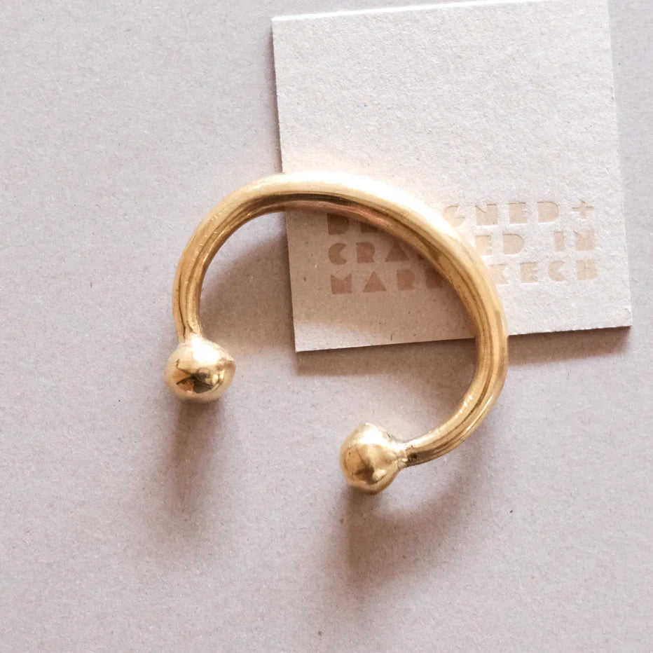 Marokkansk guld armbånd