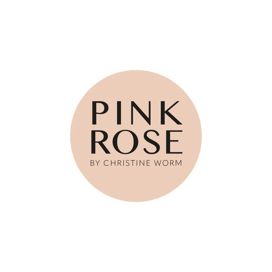 Pink Rose By Christine Worm