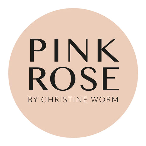 Pink Rose By Christine Worm